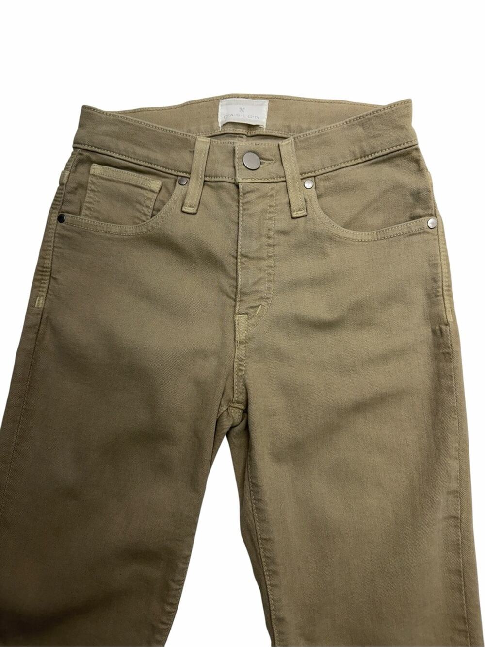 CASLON Women’s 24P Khaki Skinny Jeans
